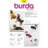 Burda Style Sewing Pattern 7752 Dog Coat With Size And Model Variations Doggy -OHSEWCRAFTY burda style sewing pattern 7752 dog coat with size and model variations doggy