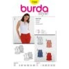 Burda Style Sewing Pattern 7769 Women's Form-Fitting Figure Flattering Vests -OHSEWCRAFTY burda style sewing pattern 7769 women s form fitting figure flattering vests
