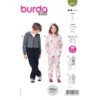 Burda Style Sewing Pattern 9275 Children’s Hooded Jumpsuits & Onesie Easy To Sew -OHSEWCRAFTY burda style sewing pattern 9275 childrens hooded jumpsuits onesie easy to sew