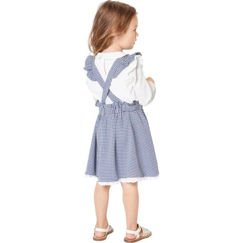 Burda Style Sewing Pattern 9319 Children's Pinafore Skirts In Three Variations 6 Burda Style Sewing Pattern 9319 Children's Pinafore Skirts In Three Variations - Image 4