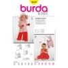 Burda Style Sewing Pattern 9650 Babies' Coordinates Overalls, Trousers, Tank Top -OHSEWCRAFTY burda style sewing pattern 9650 babies coordinates overalls trousers tank top