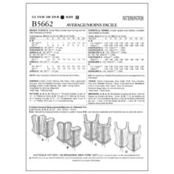 Butterick Sewing Pattern 5662 Misses' Vintage Style Corsets -OHSEWCRAFTY butterick sewing pattern 5662 misses vintage style corsets 1