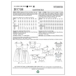 Butterick Sewing Pattern 5708 Misses' Vintage Style Evening Dress Occasion -OHSEWCRAFTY butterick sewing pattern 5708 misses vintage style evening dress special occasion 1