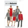 Butterick Sewing Pattern 5719 Misses' Jacket Dress Skirt & Trousers -OHSEWCRAFTY butterick sewing pattern 5719 misses jacket dress skirt trousers