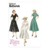 Butterick Sewing Pattern 6018 Women's Retro Evening Dress Flared Skirt E5 14-22 2 Butterick Sewing Pattern 6018 Women's Retro Evening Dress Flared Skirt E5 14-22 -OHSEWCRAFTY butterick sewing pattern 6018 women s retro evening dress flared skirt e5 14 22