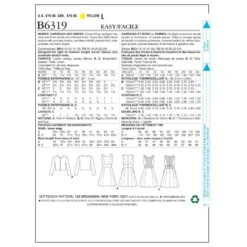 Butterick Sewing Pattern 6319 Misses' Cardigan & Pleated Skirt Dress 5 Butterick Sewing Pattern 6319 Misses' Cardigan & Pleated Skirt Dress -OHSEWCRAFTY butterick sewing pattern 6319 misses cardigan pleated skirt dress 1