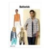 Butterick Sewing Pattern 6328 Misses' Open Front Jacket Coat -OHSEWCRAFTY butterick sewing pattern 6328 misses open front jacket coat