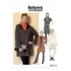 Butterick Sewing Pattern 6394 Misses' Shawl Collar Coats -OHSEWCRAFTY butterick sewing pattern 6394 misses shawl collar coats
