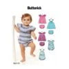 Butterick Sewing Pattern 6549 Infants Romper, Dress And Panties