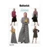 Butterick Sewing Pattern 6599 Misses' Jacket, Top, Dress And Wide Leg Trousers -OHSEWCRAFTY butterick sewing pattern 6599 misses jacket top dress and wide leg trousers