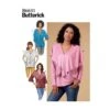 Butterick Sewing Pattern 6631 Women's Ruffle Overlay Top 2 Butterick Sewing Pattern 6631 Women's Ruffle Overlay Top -OHSEWCRAFTY butterick sewing pattern 6631 women s ruffle overlay top