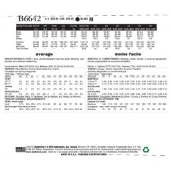 Butterick Sewing Pattern 6642 Women's Double Breasted Coat -OHSEWCRAFTY butterick sewing pattern 6642 women s double breasted coat 1