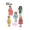 Butterick Sewing Pattern 6645 Children's Clothes For 18" Doll -OHSEWCRAFTY butterick sewing pattern 6645 children s clothes for 18 doll