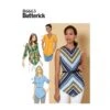 Butterick Sewing Pattern 6663 Misses' Semi Fitted Short Sleeve Top -OHSEWCRAFTY butterick sewing pattern 6663 misses semi fitted short sleeve top