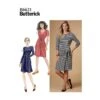 Butterick Sewing Pattern 6621 Women's Twist Or Knot Dress (Dis) 1 Butterick Sewing Pattern 6621 Women's Twist Or Knot Dress (Dis) -OHSEWCRAFTY butterick sewing pattern 6668 misses high wasted trousers