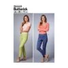 Butterick Sewing Pattern 6668 Misses' High Wasted Trousers -OHSEWCRAFTY butterick sewing pattern 6668 misses high wasted trousers 2