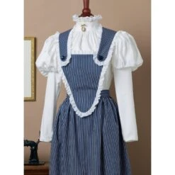 Butterick Sewing Pattern B5509 Vintage Retro Style Aprons With Style Variations -OHSEWCRAFTY butterick sewing pattern b5509 vintage retro style aprons with style variations 1