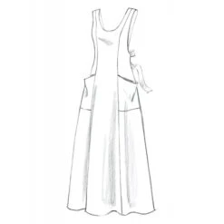 Butterick Sewing Pattern B5509 Vintage Retro Style Aprons With Style Variations -OHSEWCRAFTY butterick sewing pattern b5509 vintage retro style aprons with style variations 8