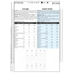 Butterick Sewing Pattern B5509 Vintage Retro Style Aprons With Style Variations -OHSEWCRAFTY butterick sewing pattern b5509 vintage retro style aprons with style variations 9