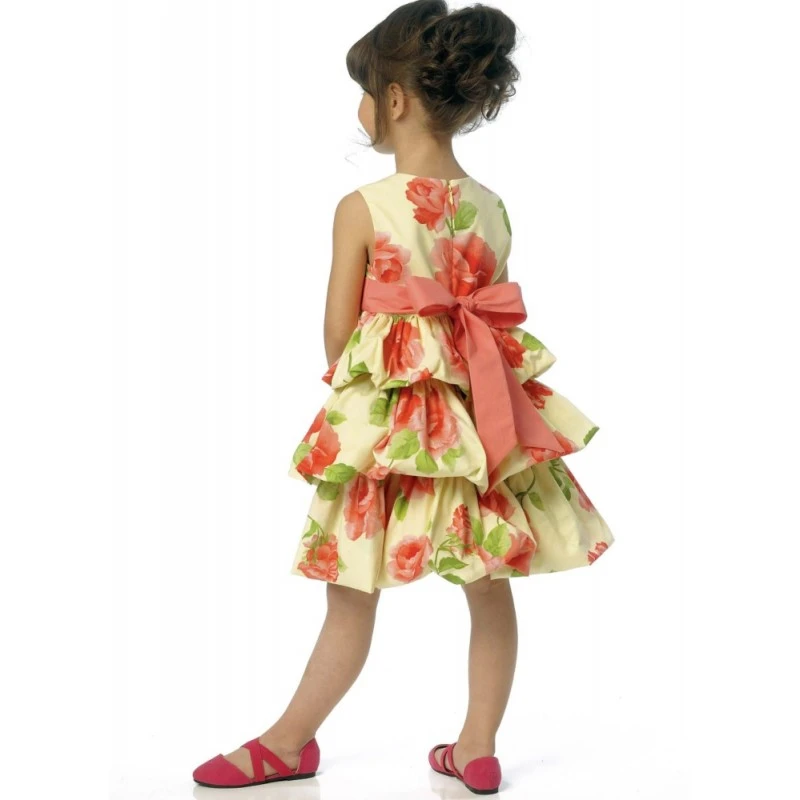 Butterick Sewing Pattern B6161 Children’s/Girls’ Dresses With Skirt Variations 4 Butterick Sewing Pattern B6161 Children’s/Girls’ Dresses With Skirt Variations - Image 2