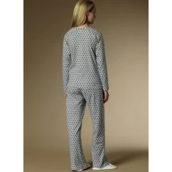 Butterick Sewing Pattern B6428 Misses’ Robe, Raglan Tops And Gown, And Trousers -OHSEWCRAFTY butterick sewing pattern b6428 misses robe raglan tops and gown and trousers 5