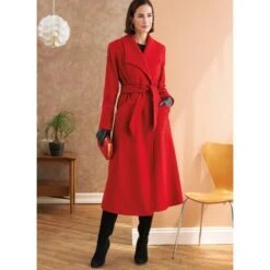 Butterick Sewing Pattern B6720 Misses’/Womens’ Petite Coat, Jacket & Belt Easy -OHSEWCRAFTY butterick sewing pattern b6720 misseswomens petite coat jacket belt easy 2