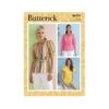 Butterick Sewing Pattern B6731 Misses’ V-neck Tops Front Tie Waist With Side Zip 1 Butterick Sewing Pattern B6731 Misses’ V-neck Tops Front Tie Waist With Side Zip -OHSEWCRAFTY butterick sewing pattern b6731 misses v neck tops front tie waist with side zip