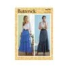 Butterick Sewing Pattern B6736 Misses’ Elasticated Waist Skirt Gathered Tiers -OHSEWCRAFTY butterick sewing pattern b6736 misses elasticated waist skirt gathered tiers