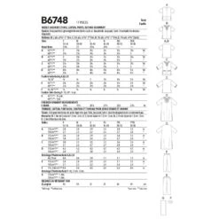 Butterick Sewing Pattern B6748 Misses'/Men's Tunic Caftan Trousers Head Wrap 5 Butterick Sewing Pattern B6748 Misses'/Men's Tunic Caftan Trousers Head Wrap -OHSEWCRAFTY butterick sewing pattern b6748 misses men s tunic caftan trousers head wrap 1