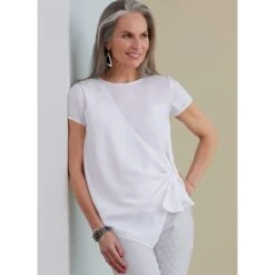 Butterick Sewing Pattern B6765 Misses’ Pull-On Tops With Sleeve Variations Easy -OHSEWCRAFTY butterick sewing pattern b6765 misses pull on tops with sleeve variations easy 3