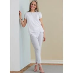 Butterick Sewing Pattern B6765 Misses’ Pull-On Tops With Sleeve Variations Easy -OHSEWCRAFTY butterick sewing pattern b6765 misses pull on tops with sleeve variations easy 6