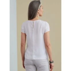 Butterick Sewing Pattern B6765 Misses’ Pull-On Tops With Sleeve Variations Easy -OHSEWCRAFTY butterick sewing pattern b6765 misses pull on tops with sleeve variations easy 8