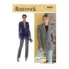 Butterick Sewing Pattern B6862 Misses Blazer With Notched Collar And Pockets -OHSEWCRAFTY butterick sewing pattern b6862 misses blazer with notched collar and pockets