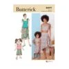 Butterick Sewing Pattern B6879 Misses And Childrens Cropped Top With Skirt -OHSEWCRAFTY butterick sewing pattern b6879 misses and childrens cropped top with skirt