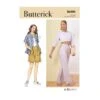 Butterick Sewing Pattern B6880 Misses' Buttoned Shirt Wide Leg Trousers Shorts -OHSEWCRAFTY butterick sewing pattern b6880 misses buttoned shirt wide leg trousers shorts