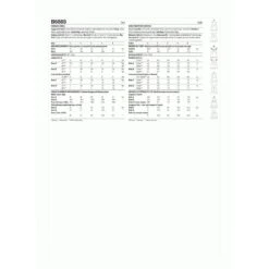 Butterick Sewing Pattern B6885 Toddles High Waisted Dress With Gathered Skirt -OHSEWCRAFTY butterick sewing pattern b6885 toddles high waisted dress with gathered skirt 1