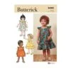 Butterick Sewing Pattern B6885 Toddles High Waisted Dress With Gathered Skirt 1 Butterick Sewing Pattern B6885 Toddles High Waisted Dress With Gathered Skirt -OHSEWCRAFTY butterick sewing pattern b6885 toddles high waisted dress with gathered skirt