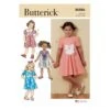 Butterick Sewing Pattern B6886 Childs A-line Dress With Centre Front Pleat 2 Butterick Sewing Pattern B6886 Childs A-line Dress With Centre Front Pleat -OHSEWCRAFTY butterick sewing pattern b6886 childs a line dress with centre front pleat