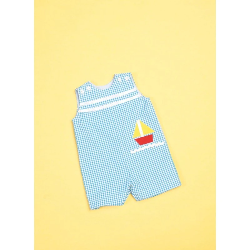 Butterick Sewing Pattern B6905 Baby Overalls, Dress With Shoulder Button Closure 6 Butterick Sewing Pattern B6905 Baby Overalls, Dress With Shoulder Button Closure - Image 4