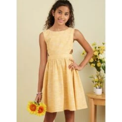 Butterick Sewing Pattern B6908 Girls’ Dress, Jumpsuit And Romper With Zipper 9 Butterick Sewing Pattern B6908 Girls’ Dress, Jumpsuit And Romper With Zipper -OHSEWCRAFTY butterick sewing pattern b6908 girls dress jumpsuit and romper with zipper 1