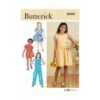 Butterick Sewing Pattern B6908 Girls’ Dress, Jumpsuit And Romper With Zipper 2 Butterick Sewing Pattern B6908 Girls’ Dress, Jumpsuit And Romper With Zipper -OHSEWCRAFTY butterick sewing pattern b6908 girls dress jumpsuit and romper with zipper
