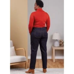 Butterick Sewing Pattern B6912 Women’s Jeans With Side Pockets By Palmer/Pletsch -OHSEWCRAFTY butterick sewing pattern b6912 womens jeans with side pockets by palmerpletsch 3