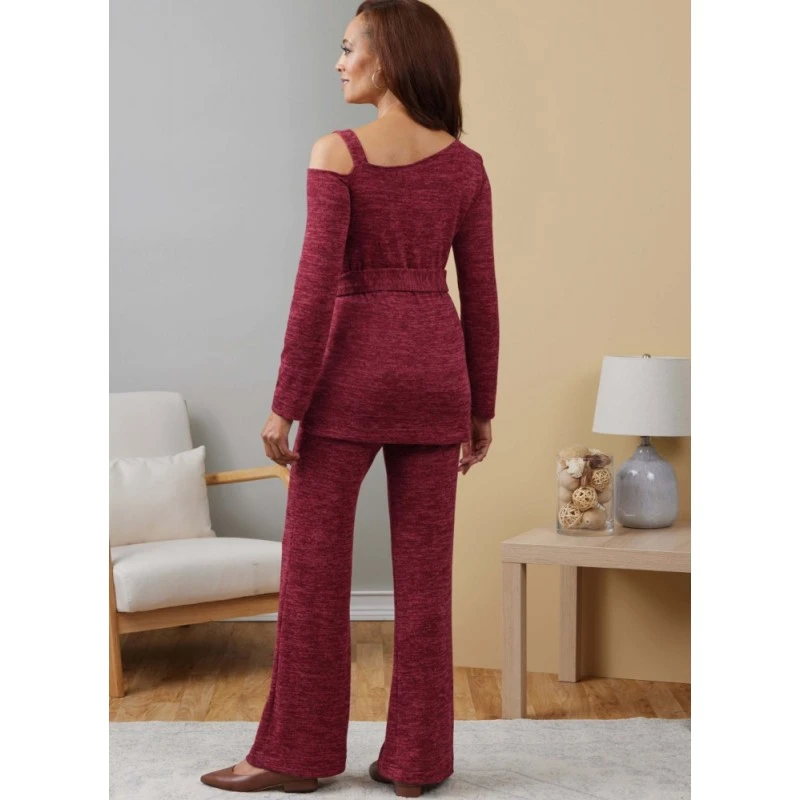 Butterick Sewing Pattern B6913 Misses’ Knit Dress, Top, Skirt And Trousers Easy 7 Butterick Sewing Pattern B6913 Misses’ Knit Dress, Top, Skirt And Trousers Easy - Image 5