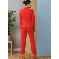 Butterick Sewing Pattern B6915 Misses’ Classic Two-Piece Jacket & Trousers Suit 12 Butterick Sewing Pattern B6915 Misses’ Classic Two-Piece Jacket & Trousers Suit -OHSEWCRAFTY butterick sewing pattern b6915 misses classic two piece jacket trousers suit 4