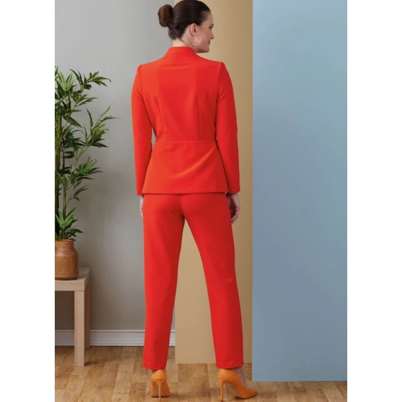 Butterick Sewing Pattern B6915 Misses’ Classic Two-Piece Jacket & Trousers Suit 7 Butterick Sewing Pattern B6915 Misses’ Classic Two-Piece Jacket & Trousers Suit - Image 5