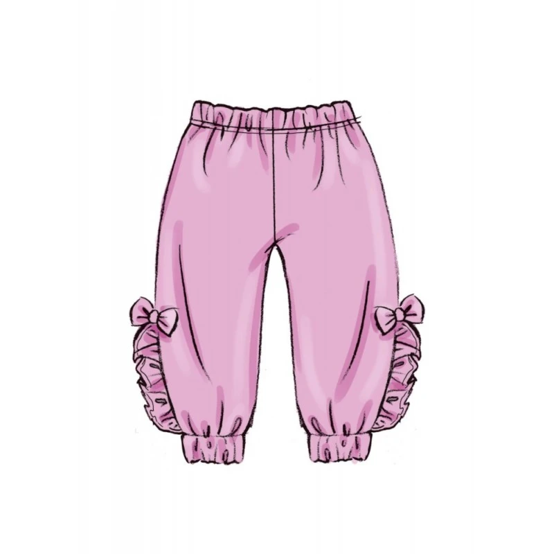 Butterick Sewing Pattern B6920 Infants’ Long Sleeved Knit Top And Trousers Easy 6 Butterick Sewing Pattern B6920 Infants’ Long Sleeved Knit Top And Trousers Easy - Image 4