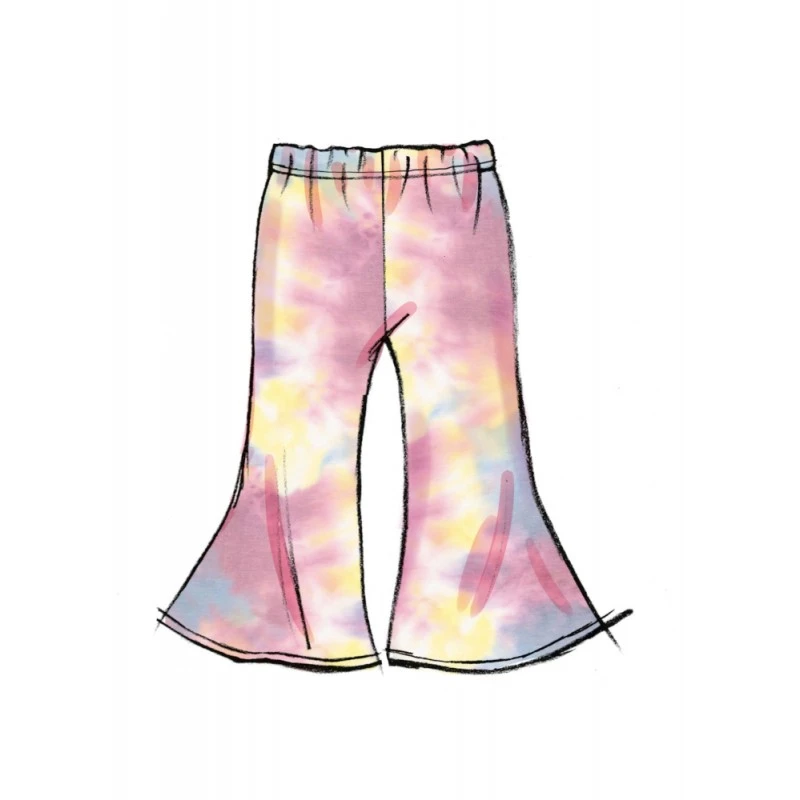 Butterick Sewing Pattern B6920 Infants’ Long Sleeved Knit Top And Trousers Easy 8 Butterick Sewing Pattern B6920 Infants’ Long Sleeved Knit Top And Trousers Easy - Image 6