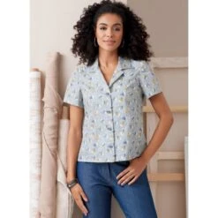 Butterick Sewing Pattern B6924 Misses' Fitted Shirts By Palmer/Pletsch -OHSEWCRAFTY butterick sewing pattern b6924 misses fitted shirts by palmerpletsch 2