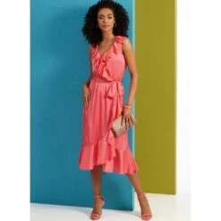 Butterick Sewing Pattern B6926 Misses' Pullover Dress And Matching Sash 8 Butterick Sewing Pattern B6926 Misses' Pullover Dress And Matching Sash -OHSEWCRAFTY butterick sewing pattern b6926 misses pullover dress and matching sash 1