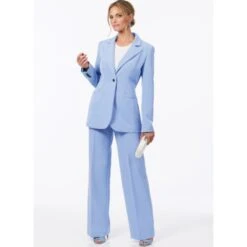 Butterick Sewing Pattern B6933 Misses' Semi-fitted Jacket, Skirt And Trousers -OHSEWCRAFTY butterick sewing pattern b6933 misses semi fitted jacket skirt and trousers 1